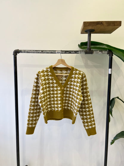 EMMA Houndstooth cardigan
