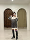 YOPLE Half zip up dress