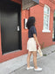 SORRY Raw hem shorts