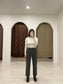 ELLIS Cropped wool dress pants