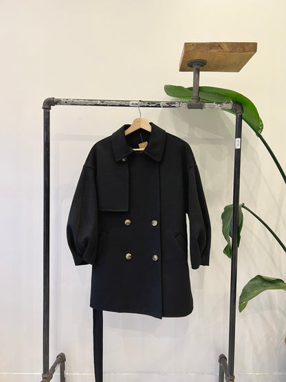 MURO Belted wool jacket