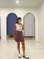 SHEA Washed mini skirt