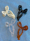 LORITA Acrylic bow hair claws