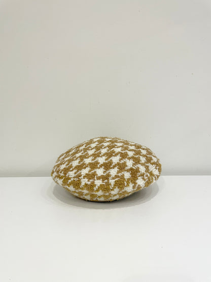 BELLA Houndstooth beret